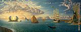 Vladimir Kush Mythology of the Oceans and Heavens painting